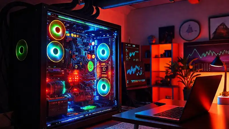 Minería futurista genera cripto-riqueza digital